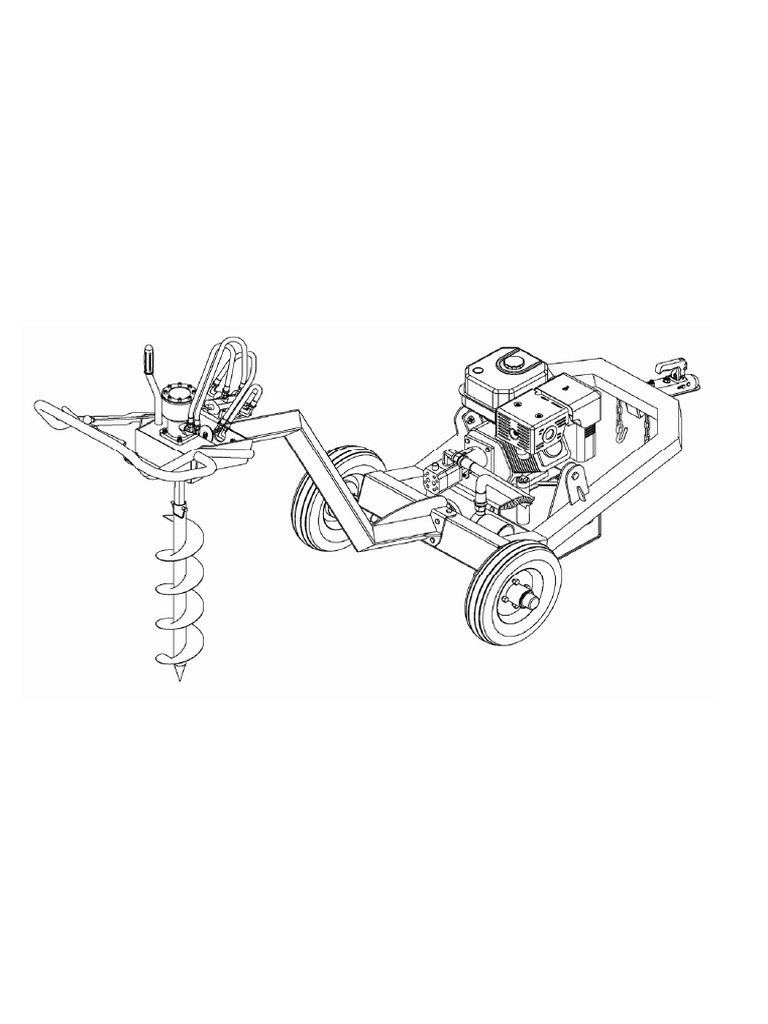 Earth Auger - Safety Manual | PDF | Nut (Hardware) | Valve