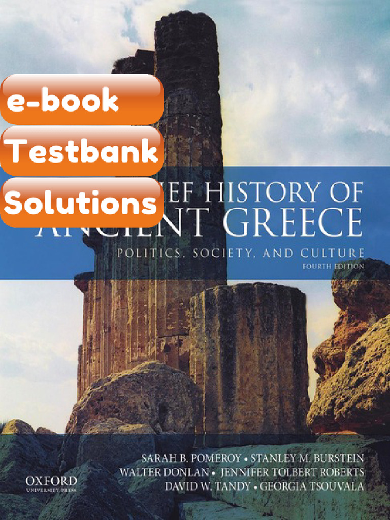 A Brief History of Ancient Greece Politics Society and Culture 4th ...