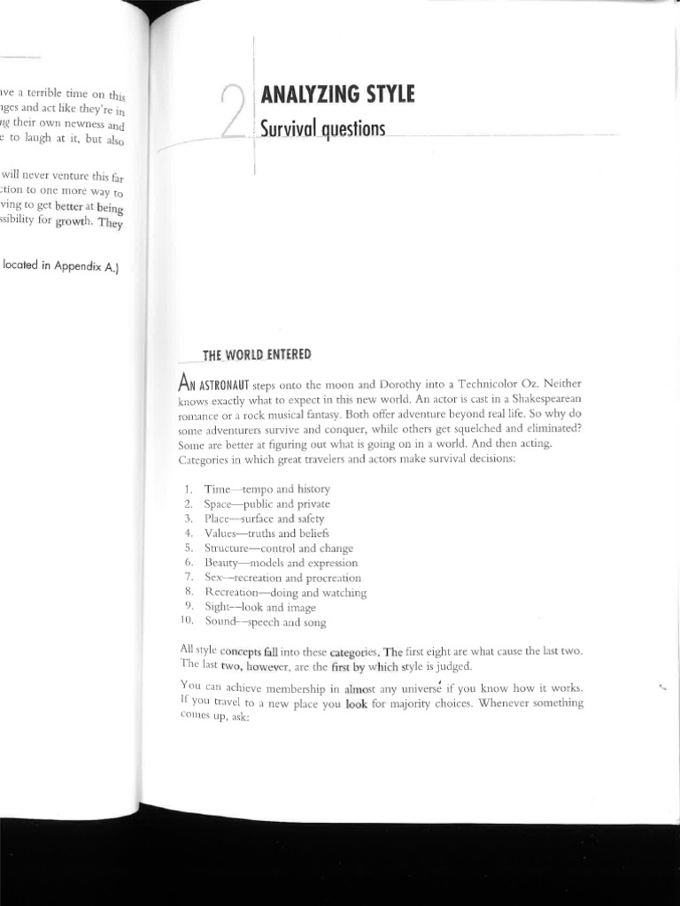 Analyzing Style | PDF