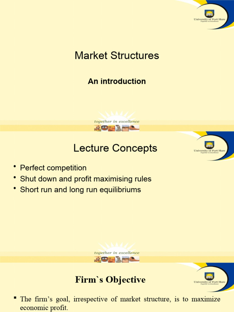 Market Structures and Price Controls | PDF | Profit (Economics ...