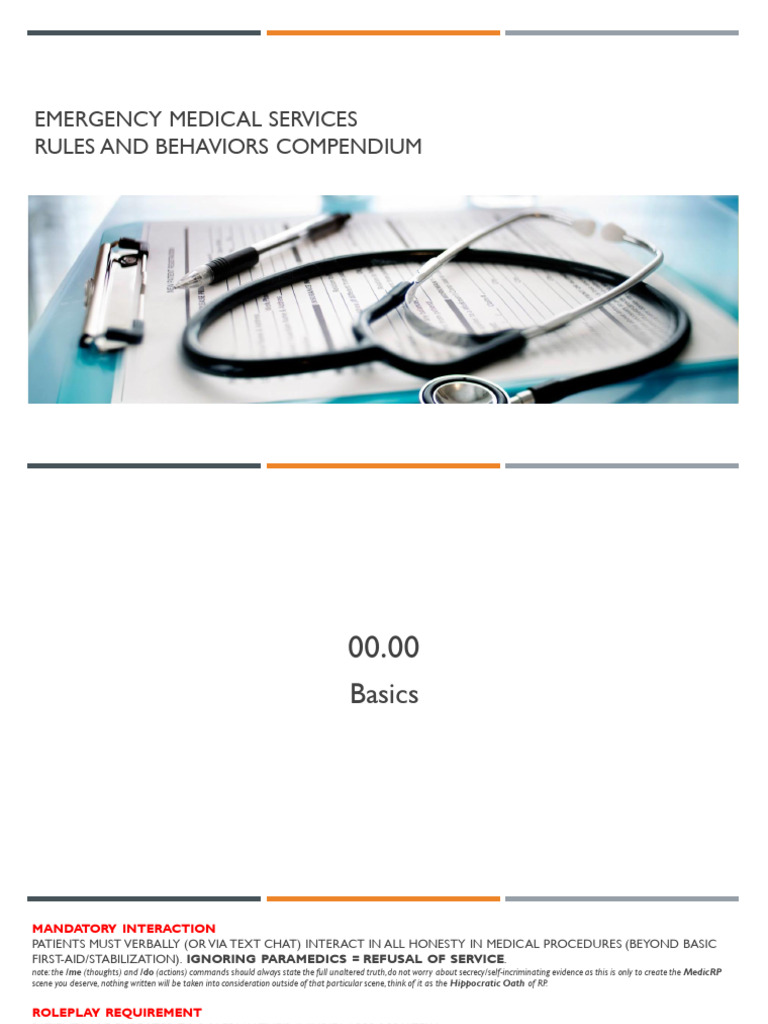 EMS Compendium | PDF | Emergency Medical Services | Emergency Medical ...