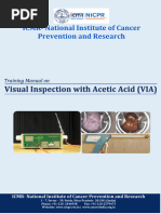 VIA Procedure Checklist for Women | PDF | Medicine | Diseases And Disorders