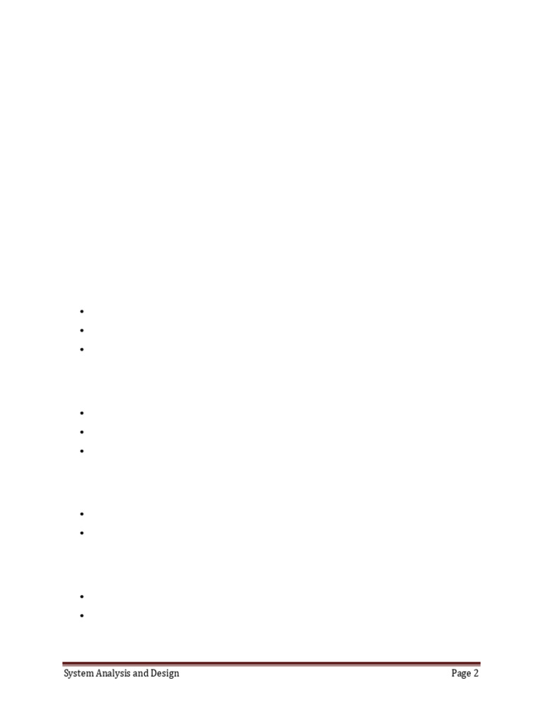 SAD Lecture Note | PDF | Use Case | System