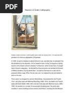 Download Masters of Arabic Calligraphy by Koko Okok SN99622627 doc pdf