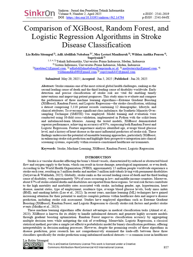 Comparison of Xgboost Random Forest and Logistic R | PDF | Machine ...