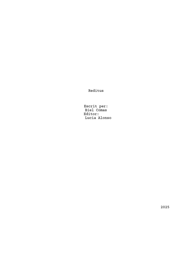 Reditus | PDF