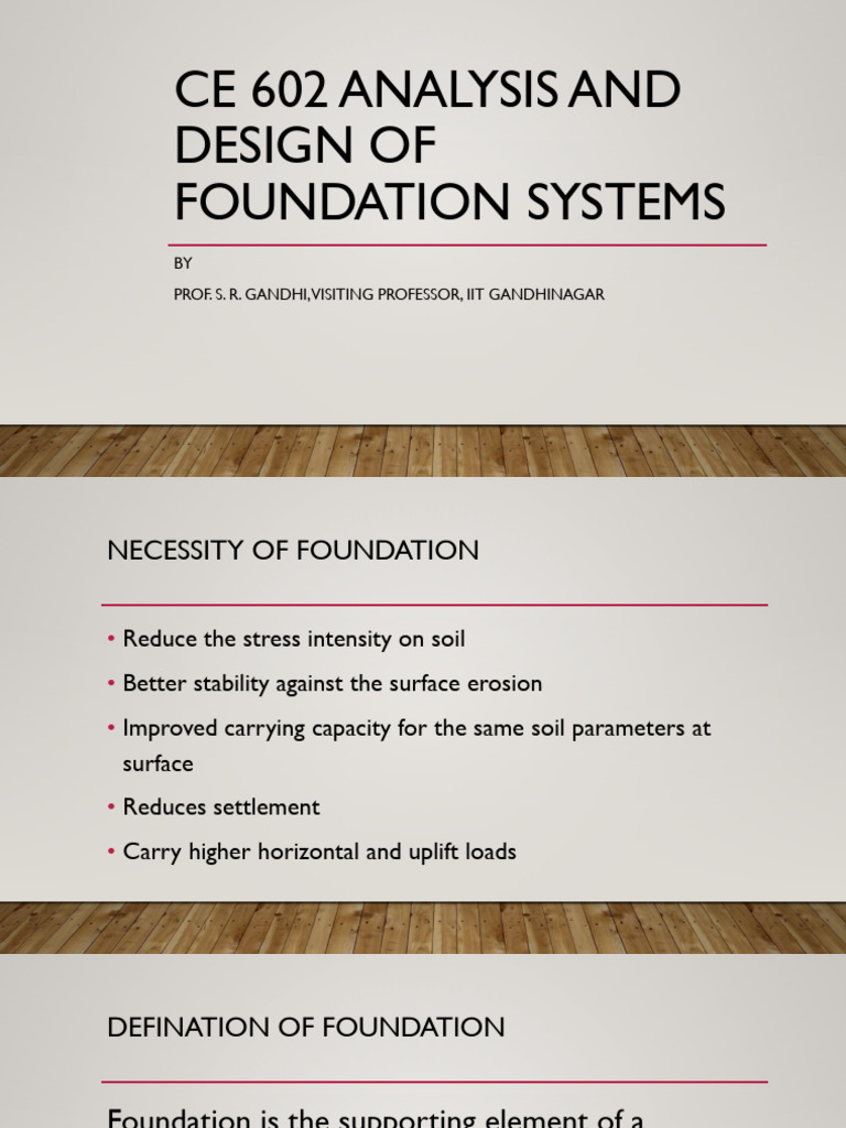 Foundations | PDF