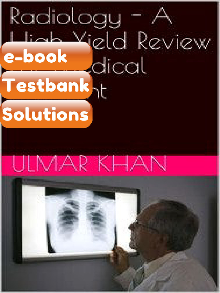 Testbank Radiology a High Yield Review for Medical Assistant Fast ...