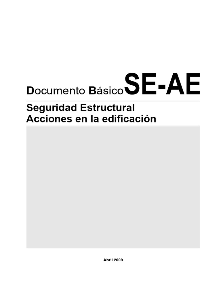 DBSE_AE_2009 | PDF | edificio | Fuerza