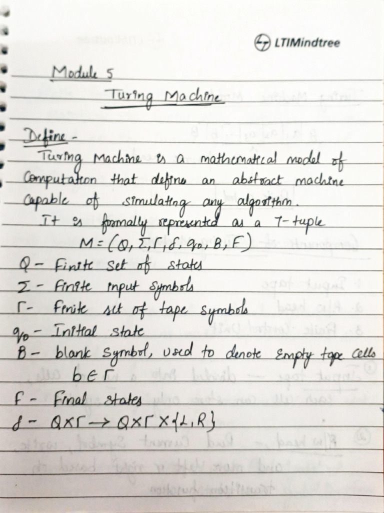 TOC Module 5 | PDF