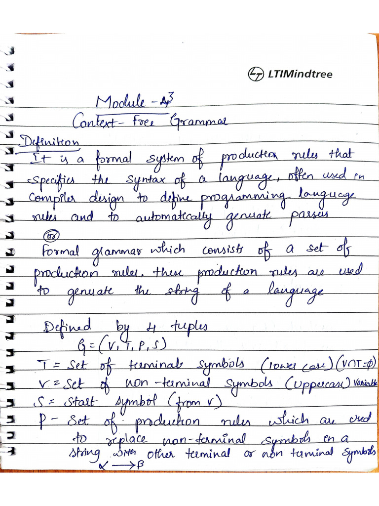 TOC Module-03 | PDF
