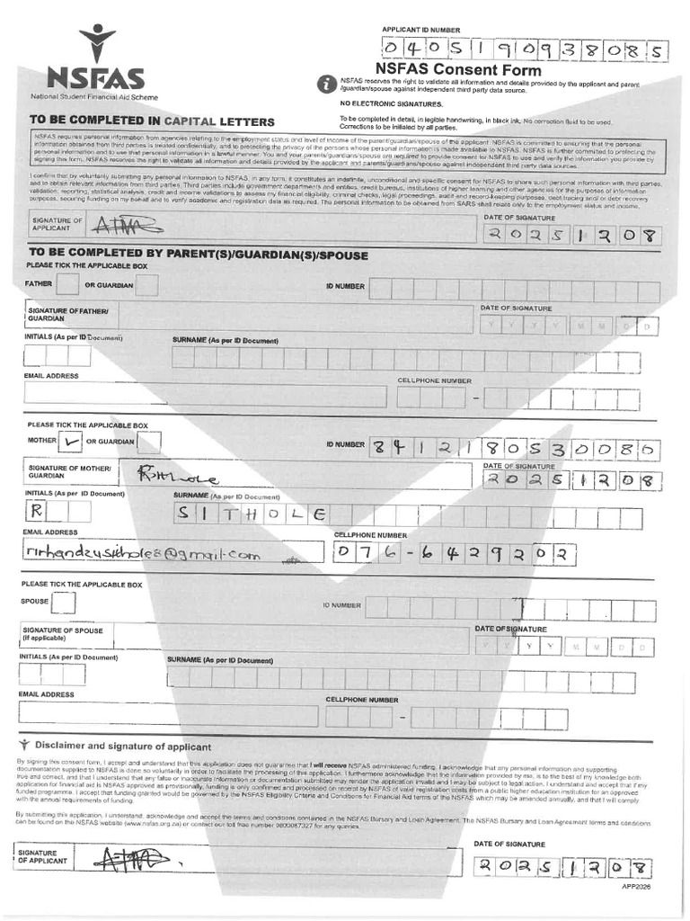 Conset Form 2 | PDF