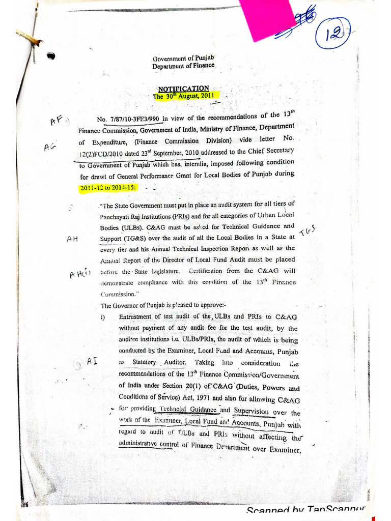 Entrustment Local Bodies | PDF