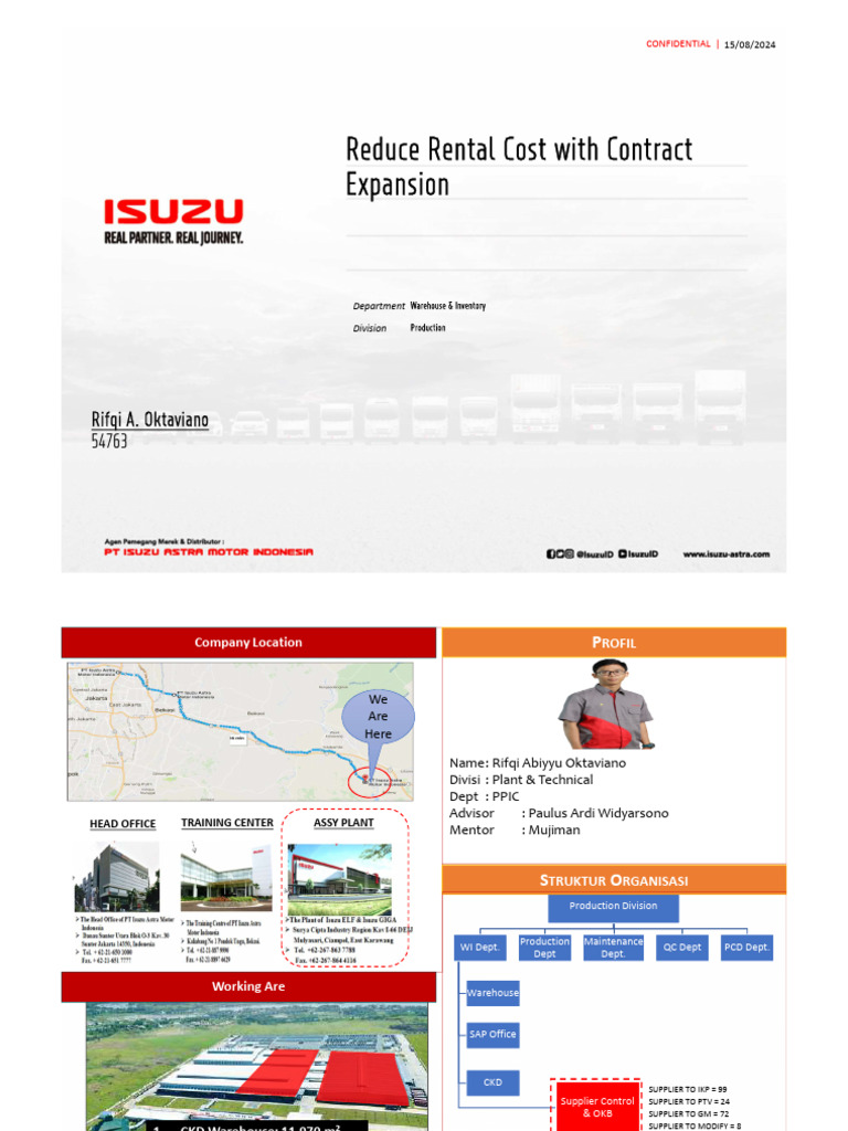 Ss- Wi-rifqi-reduce Rental Cost With Contract Expansion | PDF | Machines