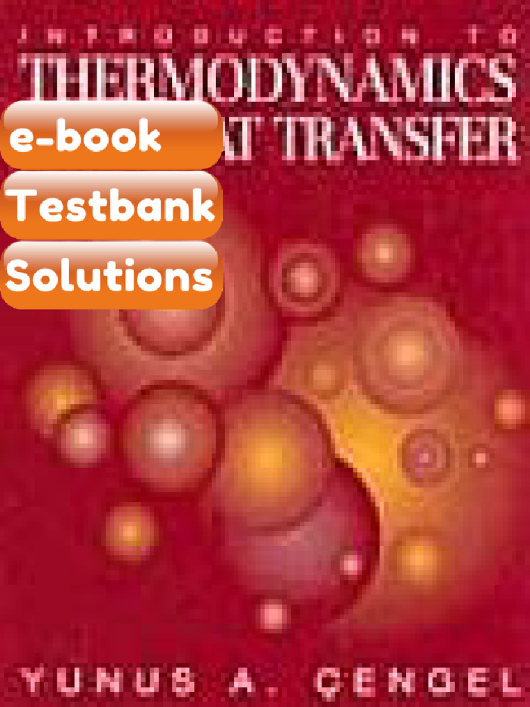 Accompany Introduction to Thermodynamics and Heat Transfer 1st Edition ...