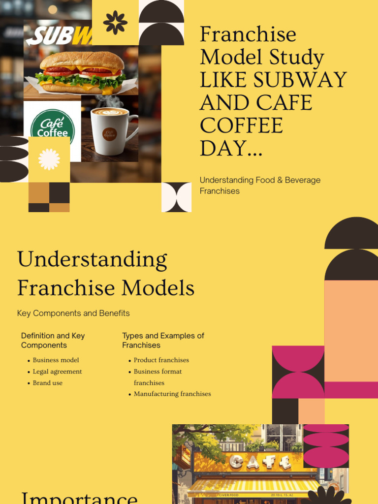 Presentation - Franchise Model Study | PDF | Franchising | Coffeehouse