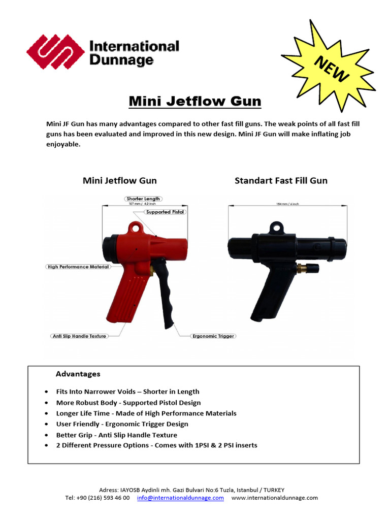 Mini Jet Flow Air Gun | PDF