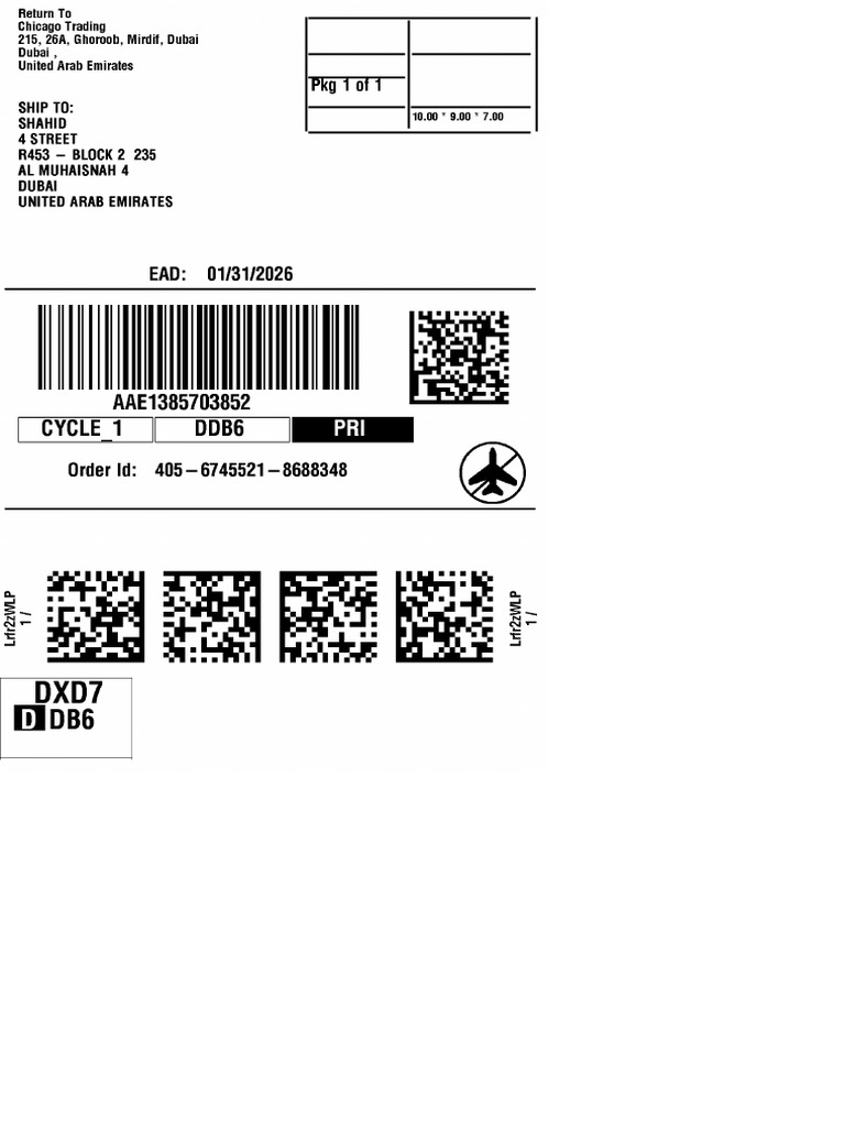 Amazon Print Documents | PDF