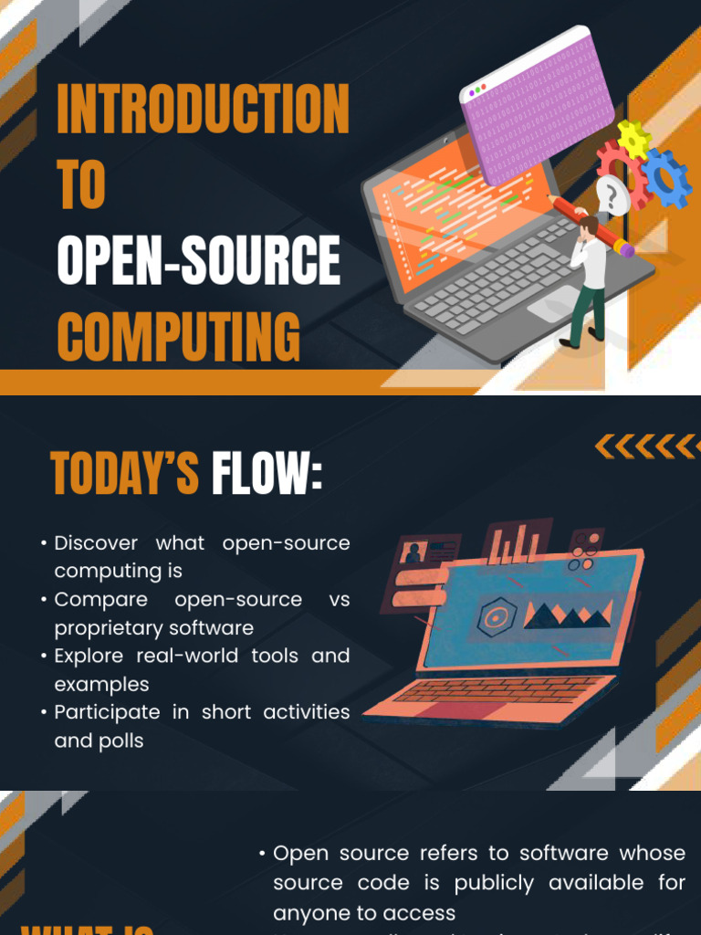 Introduction To Open Source Computing Module 1 | PDF | Free Software ...
