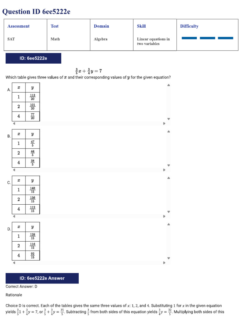 Hard 200 Math Questions With Answers | PDF