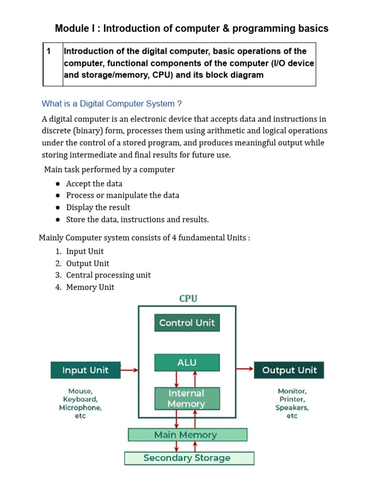 lec-1-lec-2 | PDF | Computer Data Storage | Random Access Memory