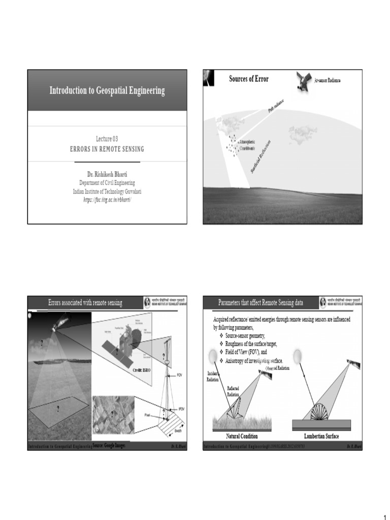 Geospatial Engineering L3-L4 | PDF | Atmosphere Of Earth | Water Vapor