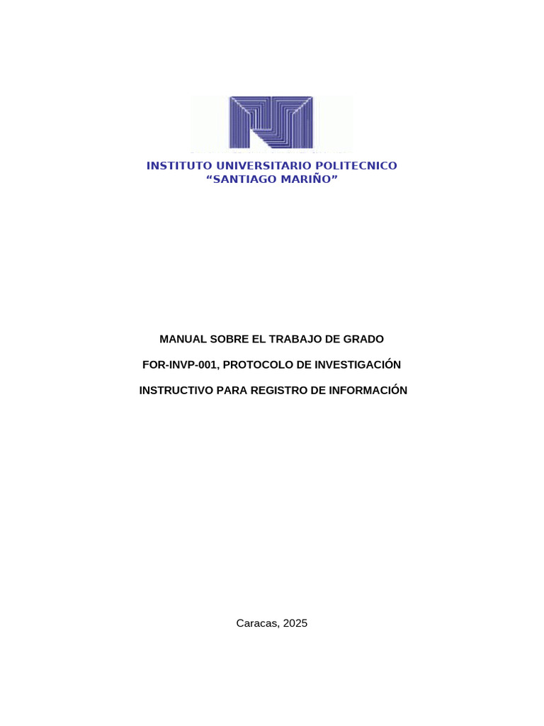Invp-001 A-1 (Protocolo Corto) | PDF