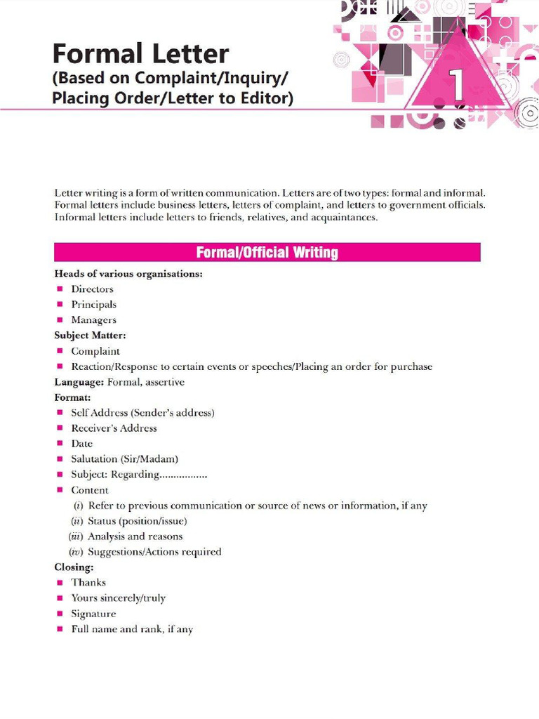 Letter | PDF