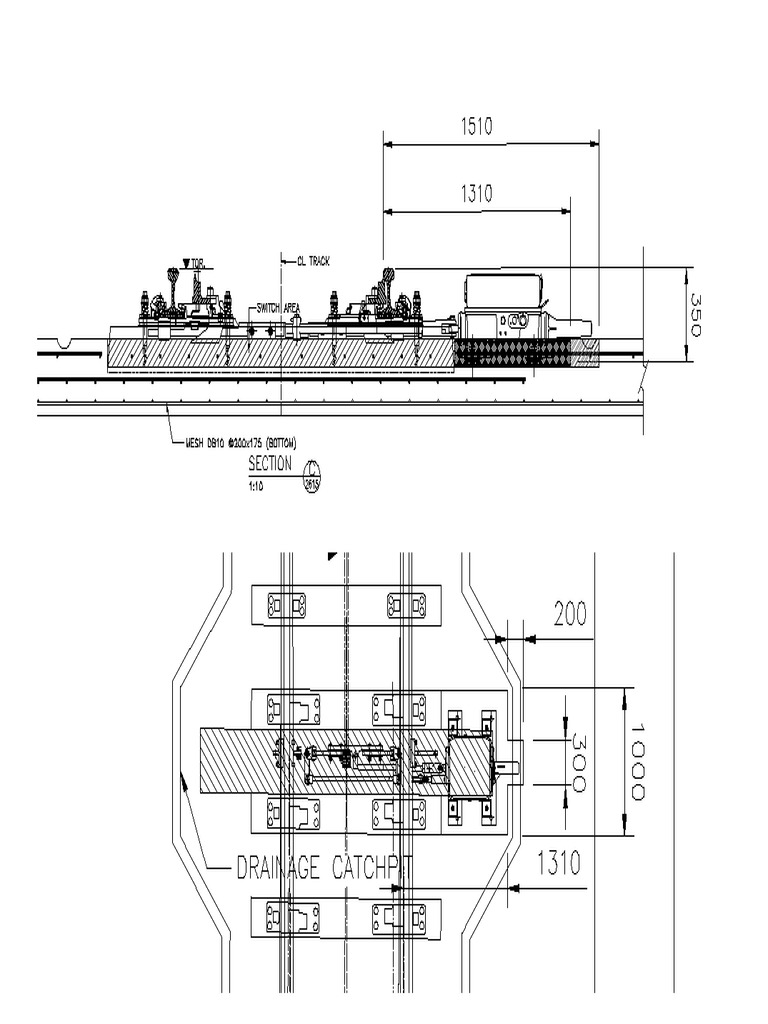 Point Machine Foundation - Underground Type | PDF