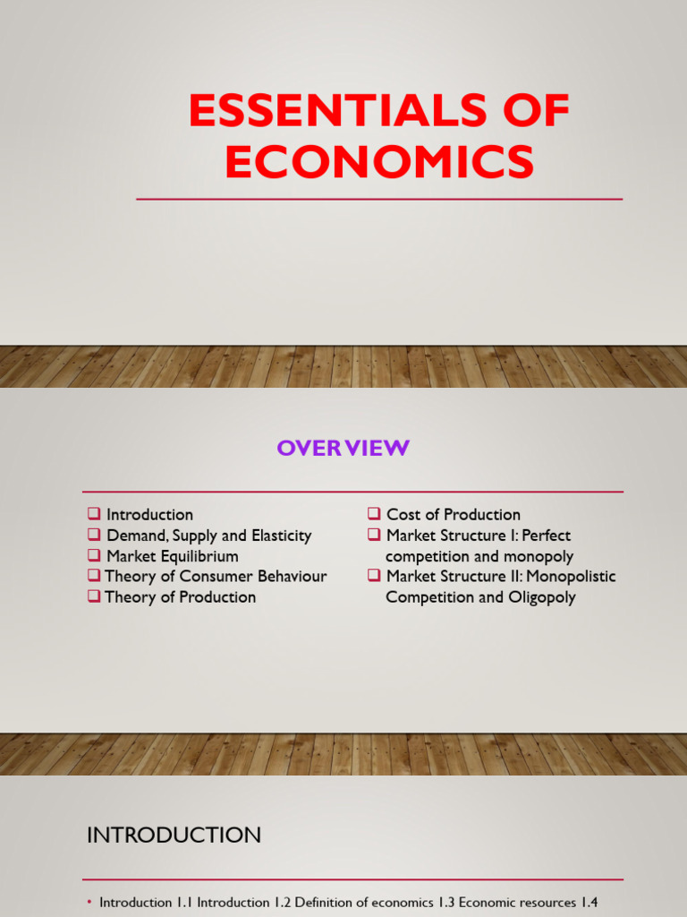 ESSENTIAL OF ECONOMIC TOPIC 1_e1125d537d2c87d6ba67_260211_114416 | PDF ...