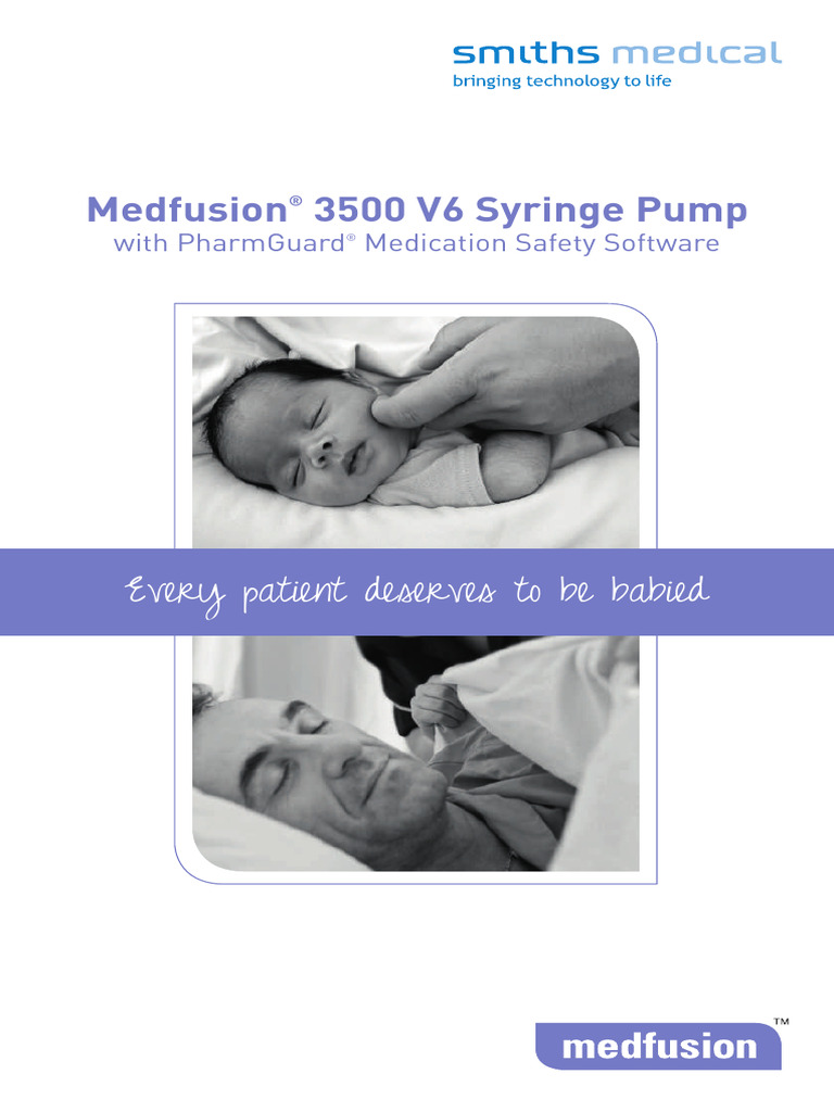 Medfusion 3500 V6 Syringe Pump With PharmGuard | PDF | 64 Bit Computing ...