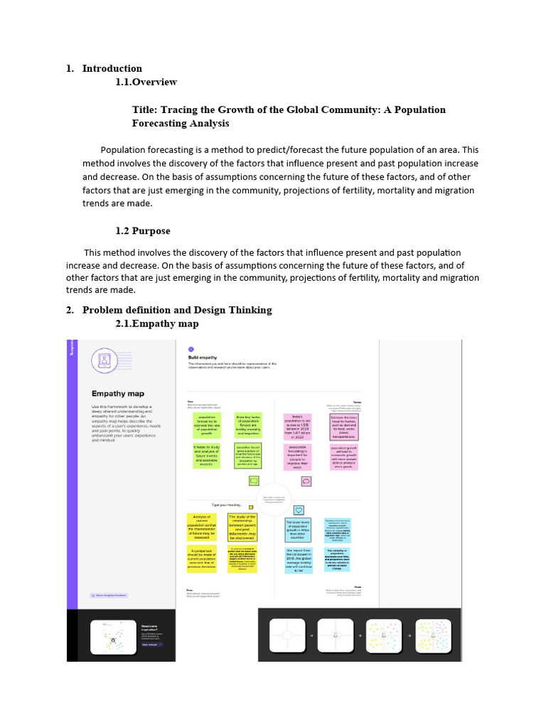 Suba - Document Population Forcasting Analysis 2 | PDF | Forecasting ...