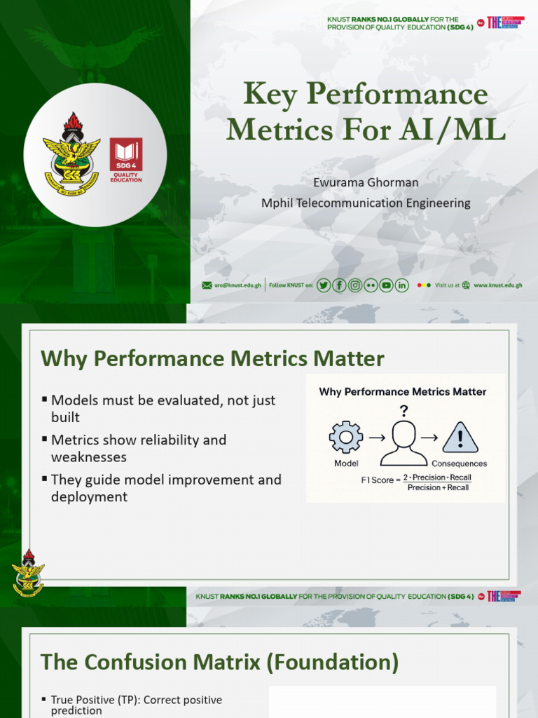Key Performance Metrics For AI | PDF