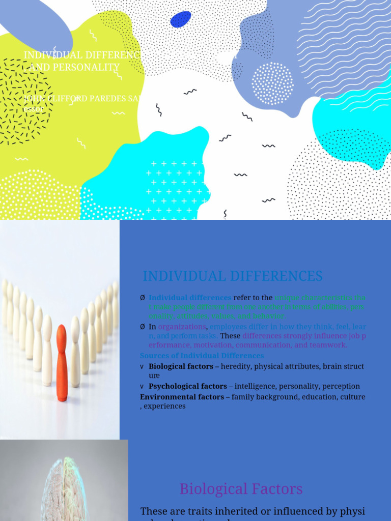 Individual Differences HBO | PDF