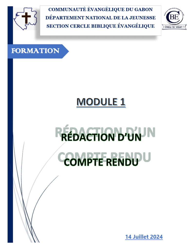 Rédaction D'un Compte Rendu | PDF
