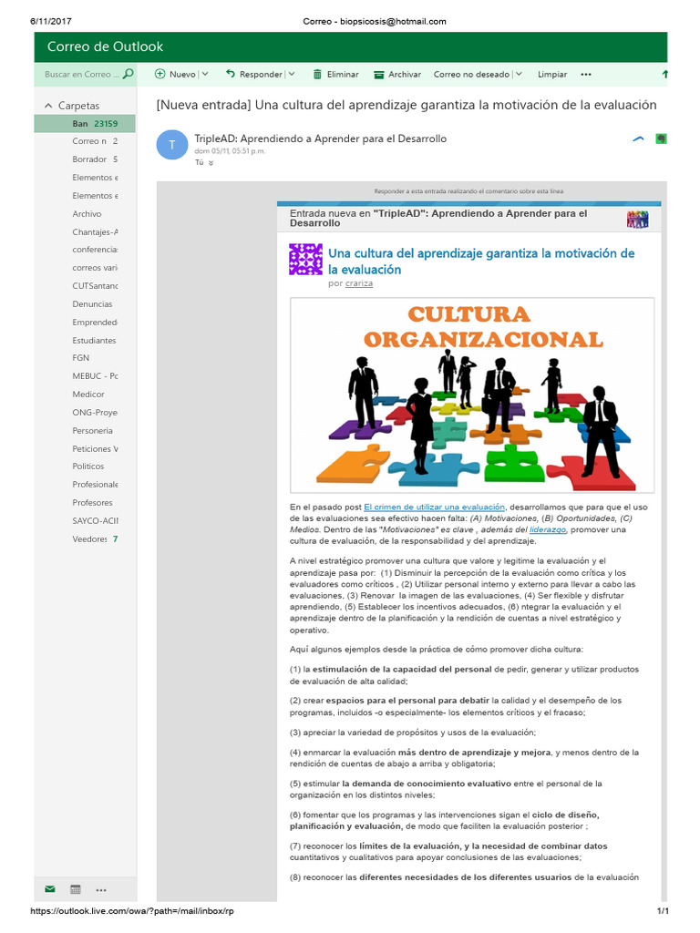 Cultura Organizacional | PDF | Cognición