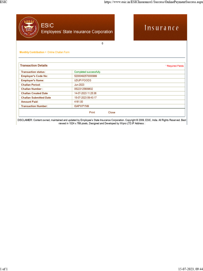 ESIC | PDF