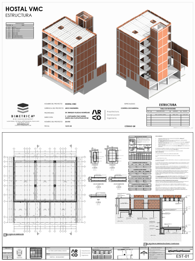 BMX Arco Est Hostal VMC 3 | PDF | Hormigón | Material compuesto