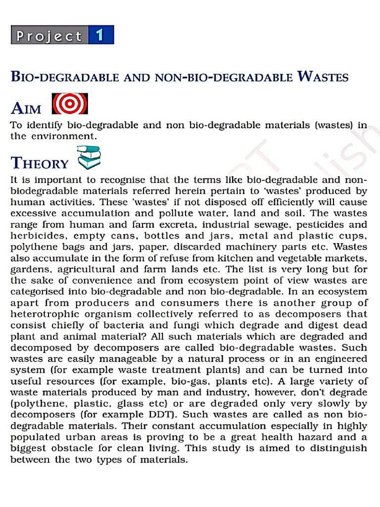 Science Project 1 | PDF