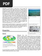 Understanding Seawater Salinity Measurements | PDF | Salinity | Seawater
