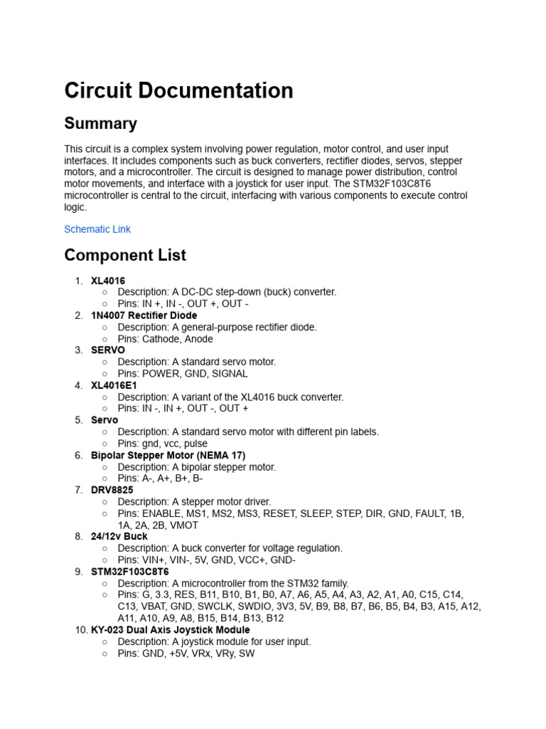 Arm Project Schematic Document | PDF | Diode | Rectifier