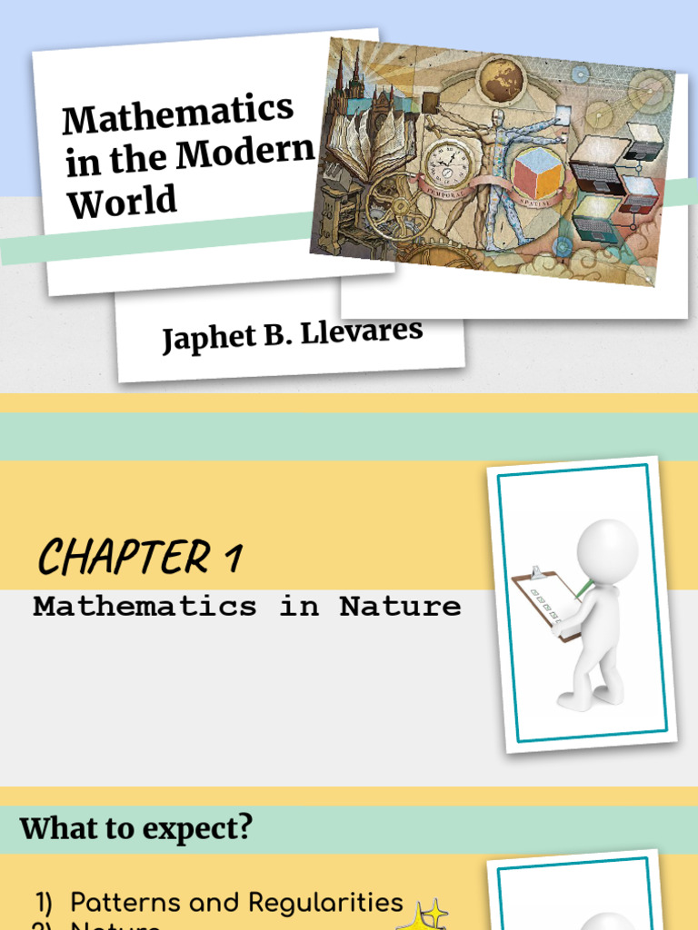 Mathematics in The Modern World: Japhet B. Llevares | PDF | Proposition ...