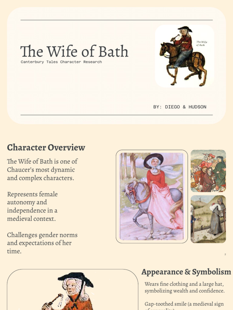 The Wife of Bath | PDF | Woman | Feminism