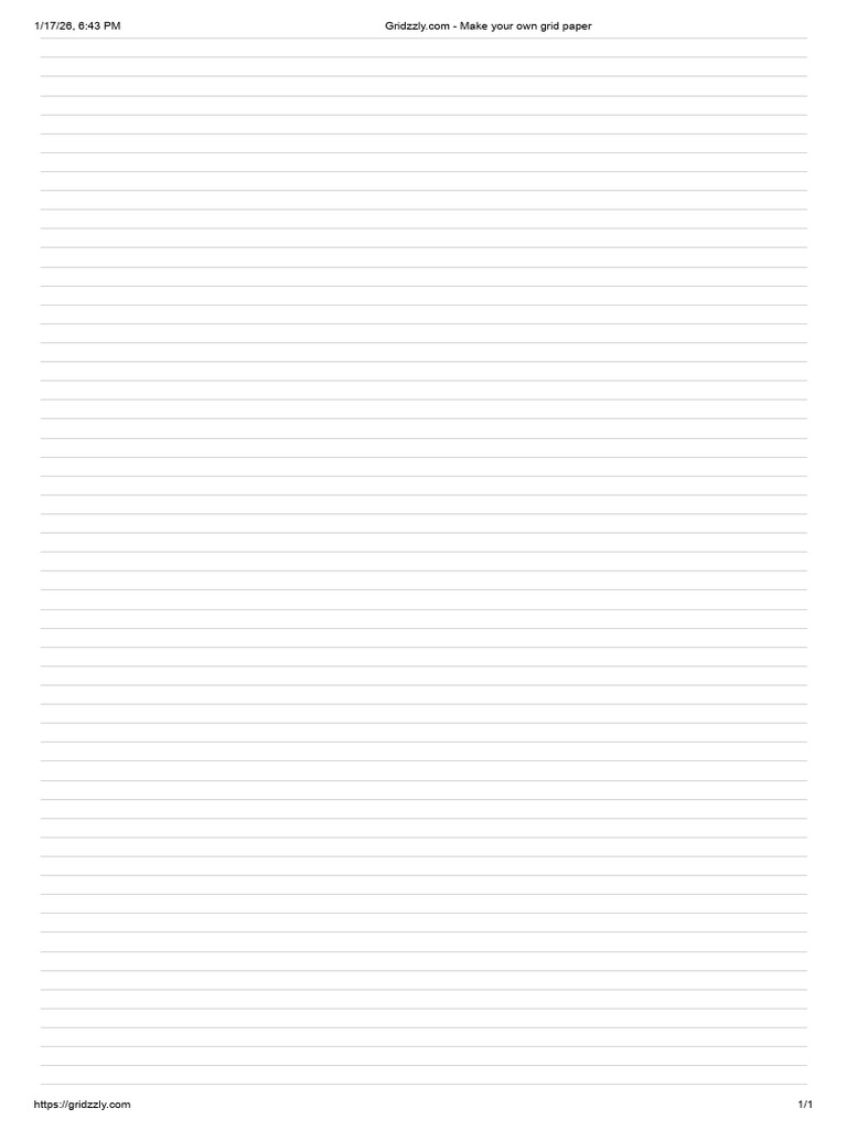 Grid Paper | PDF