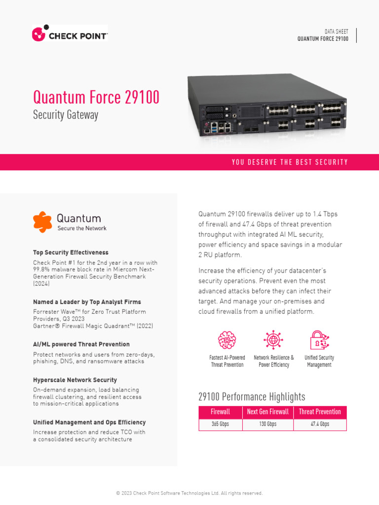 Quantum Force 29100 Datasheet | PDF | Computer Networking ...