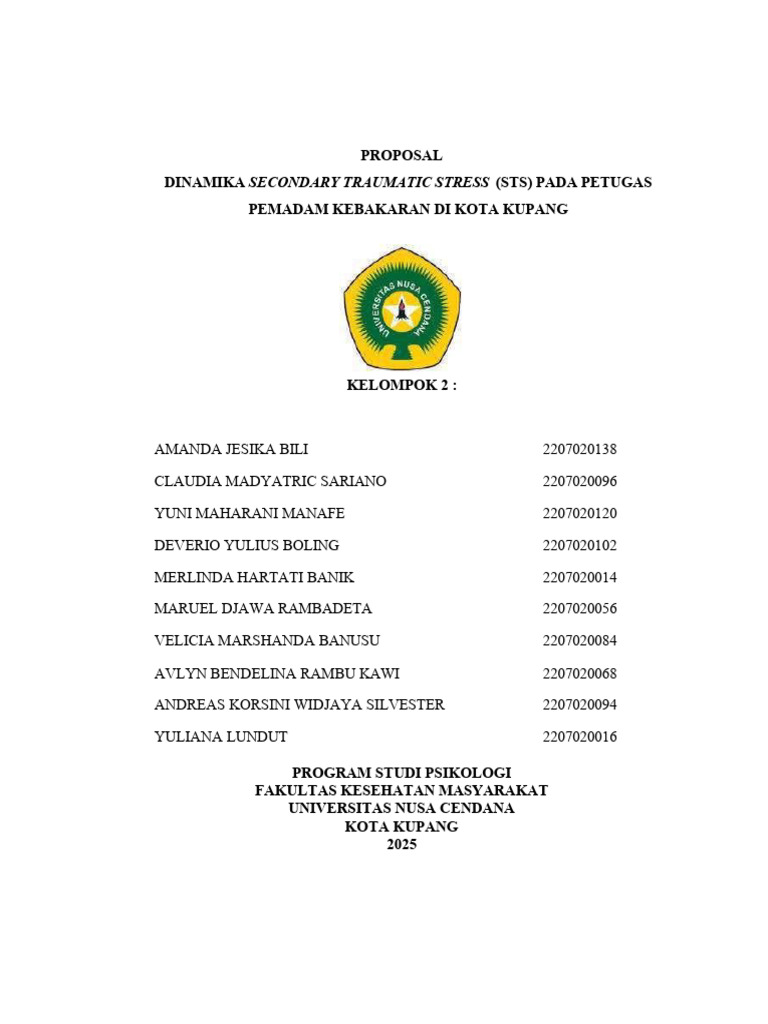 Proposal Kelompok 2 Fix | PDF