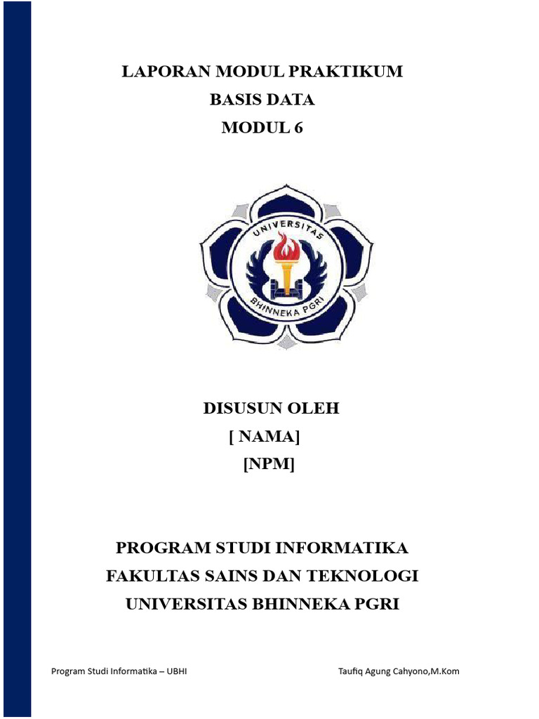 Modul 6 - FUNGSI JOIN | PDF