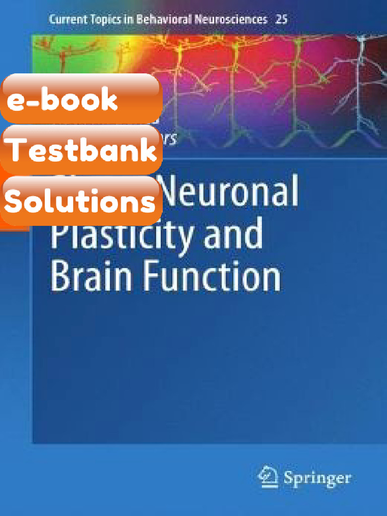 Testbank Sleep Neuronal Plasticity and Brain Function Fast Download ...