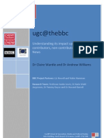 BBC - Claire Wardle - Report On UGC (2009)
