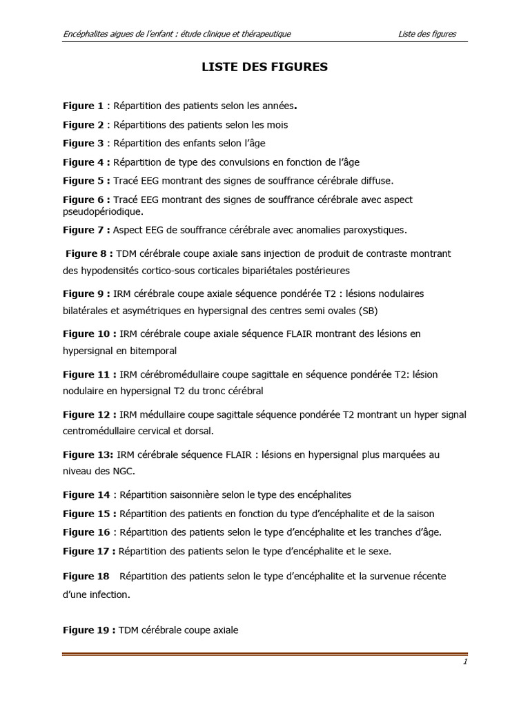 7.liste Des Figures | PDF | Imagerie par résonance magnétique ...